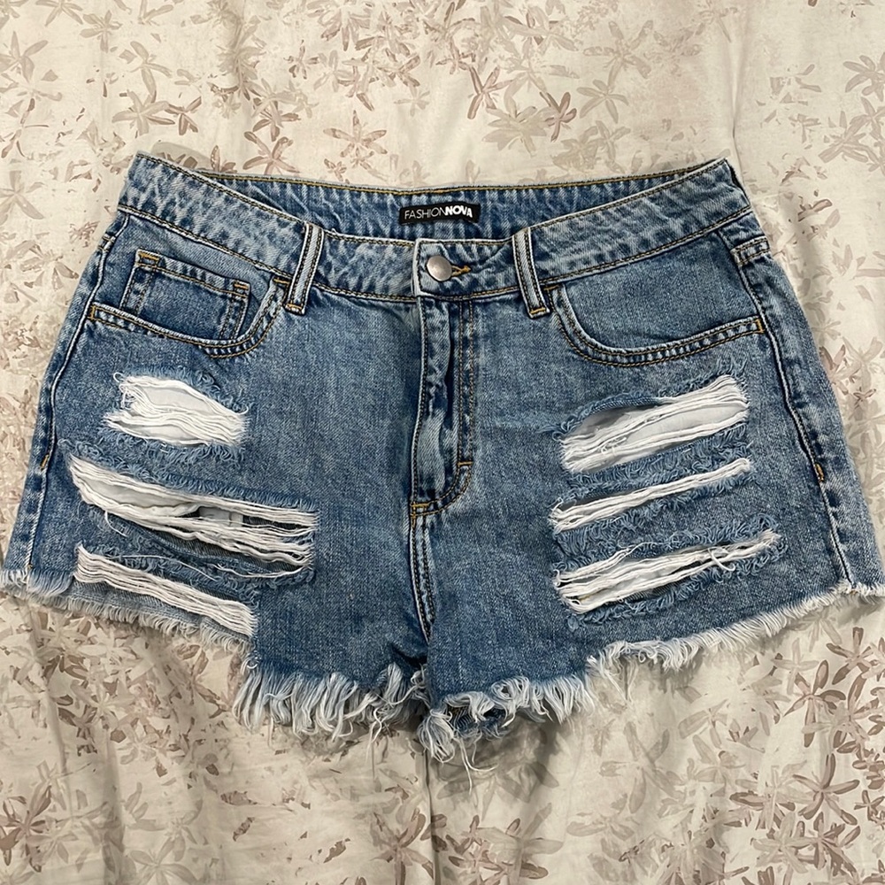 Jean shorts